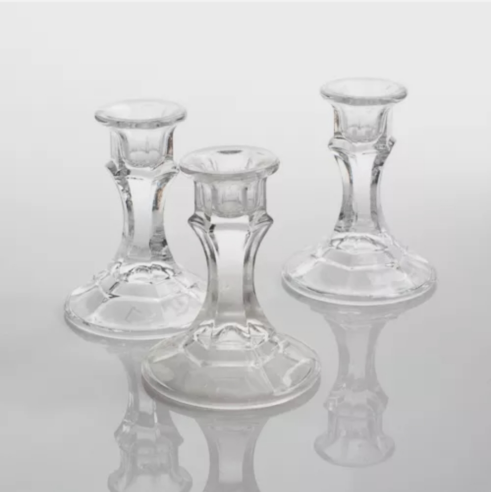 🕯Eastland Taper Candle Holders 4" (Set of 8)🕯